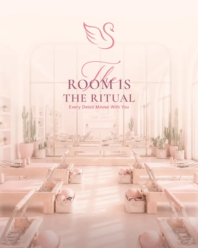 'The room is the ritual' — every detail moves with you